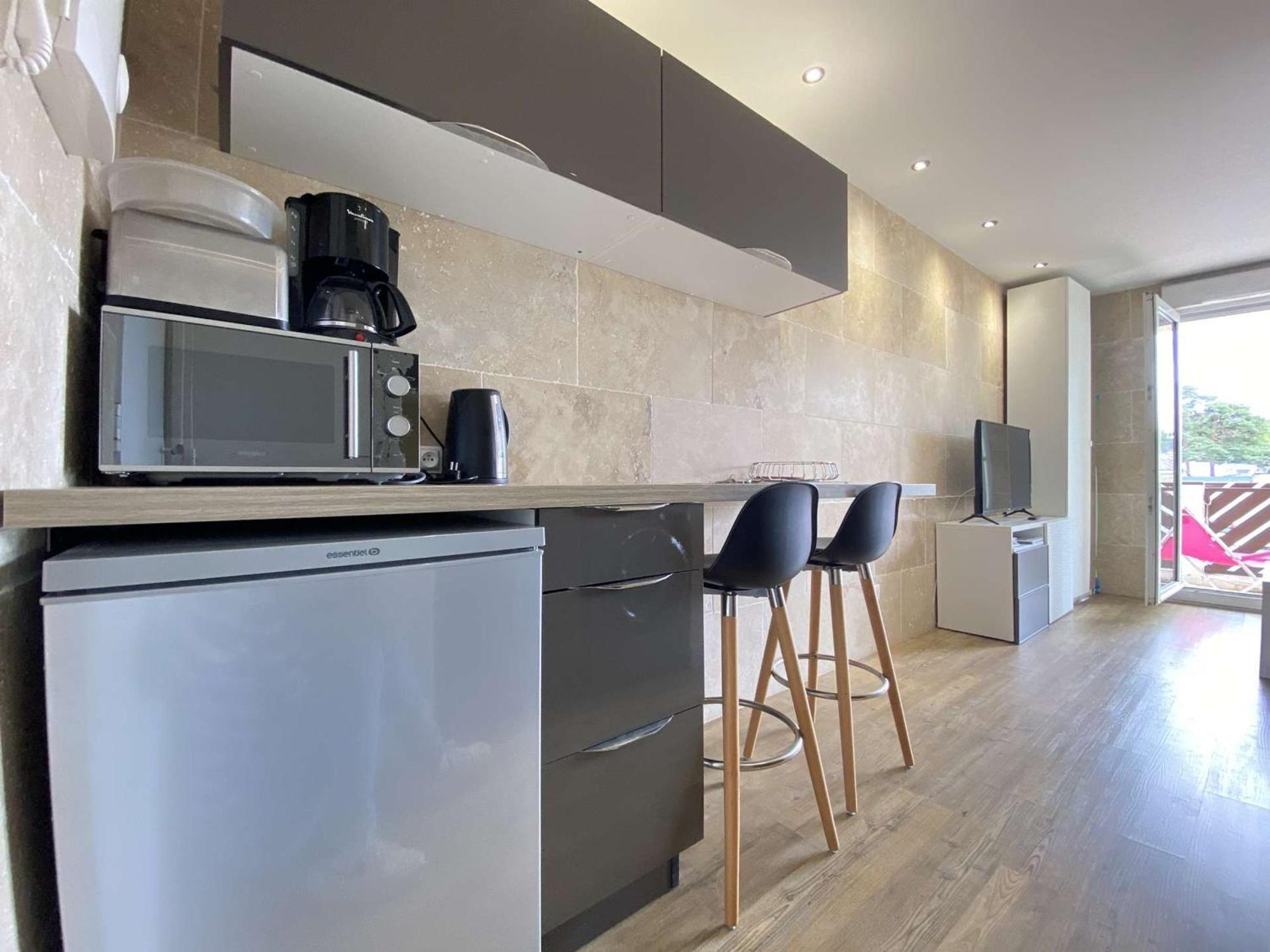 Studio Moderne Avec Balcon Sud, Parking Prive, Pres Avenue De Gaulle - 2 Couchages A La Baule - Fr-1-245-107 Exterior foto
